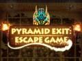 שפּיל פּיראַמיד אויסגאַנג: ער escaping גייַן אָנליין