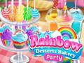 שפּיל Rainbow דעסערטס באַקערייַ פארטיי אָנליין