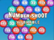 שפּיל .NUMBER SHOOT x 2 BUBBLE אָנליין