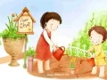שפּיל קאַרטון קינדער טאָג פּאַזל אָנליין