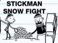 שפּיל StickMan שלג קרב אָנליין