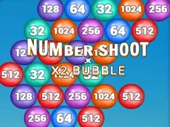 שפּיל .NUMBER SHOOT x 2 BUBBLE אָנליין