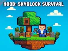 שפּיל Noob: Skyblock Survival אָנליין