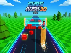 שפּיל Cube Rush 3D אָנליין