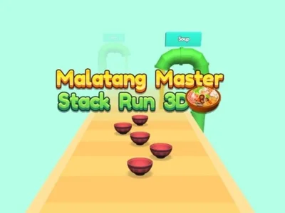 שפּיל Malatang Master Stack Run 3D אָנליין