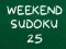 שפּיל Weekend Sudoku 25 אָנליין