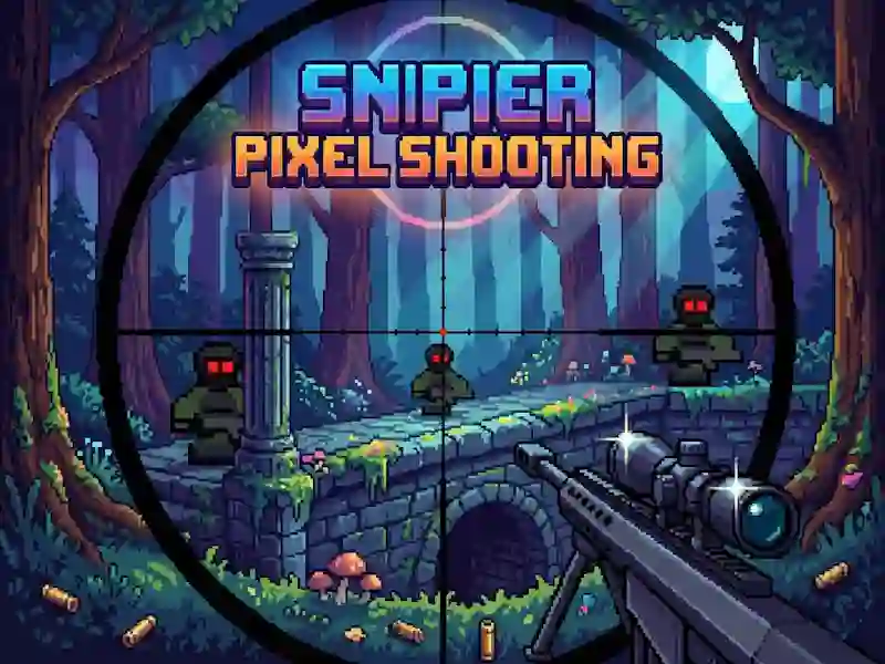 שפּיל Sniper Pixel Shooting אָנליין