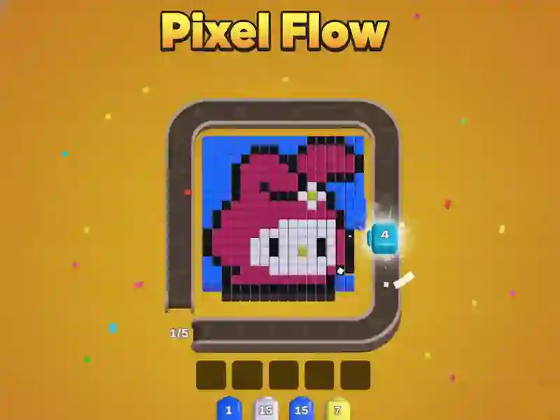 שפּיל Pixel Flow אָנליין