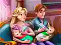 שפּיל ראַפּונזל צווילינג פאמיליע טאָג אָנליין