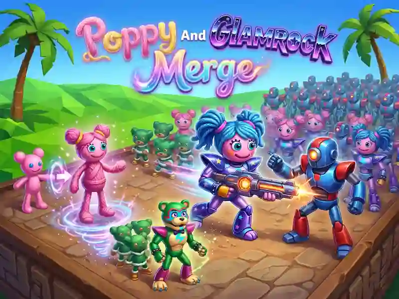 שפּיל Poppy And Glamrock Merge אָנליין