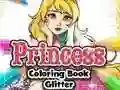 שפּיל Princess Coloring Book Glitter אָנליין