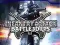 שפּיל ינפאַנטערי אַטאַק באַטל 3D FPS אָנליין