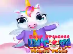שפּיל בייבי פּרינסעס יוניקאָרן מאָביל טעלעפאָן אָנליין