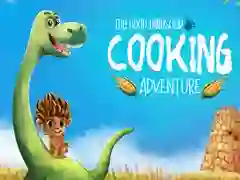 שפּיל די גוטע דינוזואר'ס קוקינג אויבען אָנליין