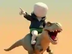שפּיל Stickman. דינאָסאַור אַרענע אָנליין