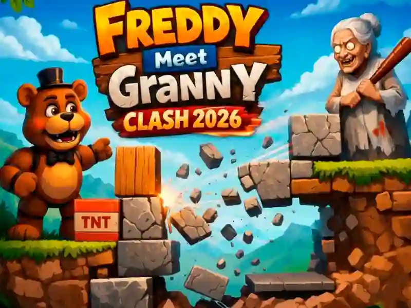שפּיל Freddy Meet Granny Clash 2026 אָנליין