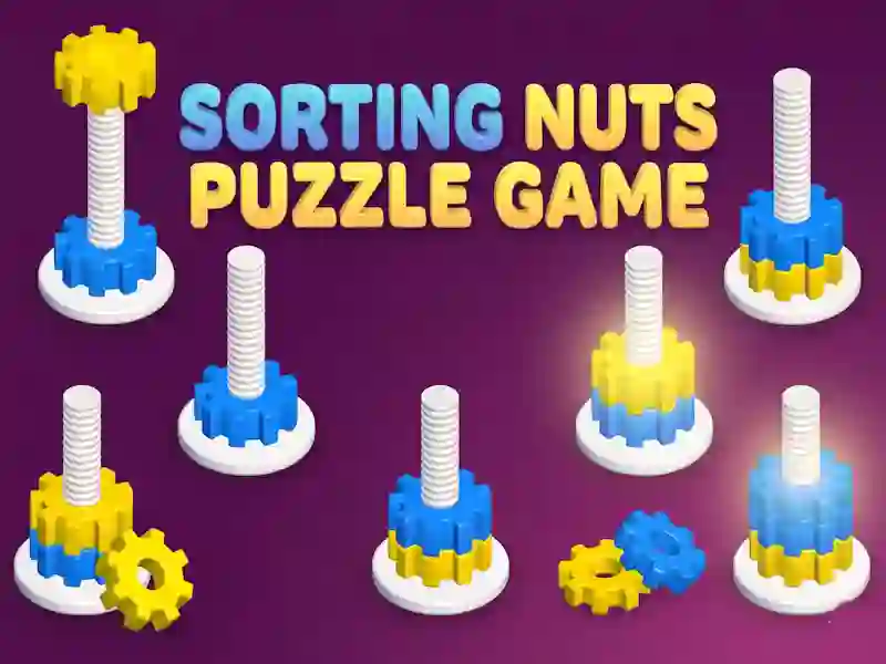 שפּיל Sorting Nuts Puzzle Game אָנליין