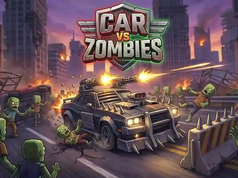 שפּיל Car VS Zombies אָנליין
