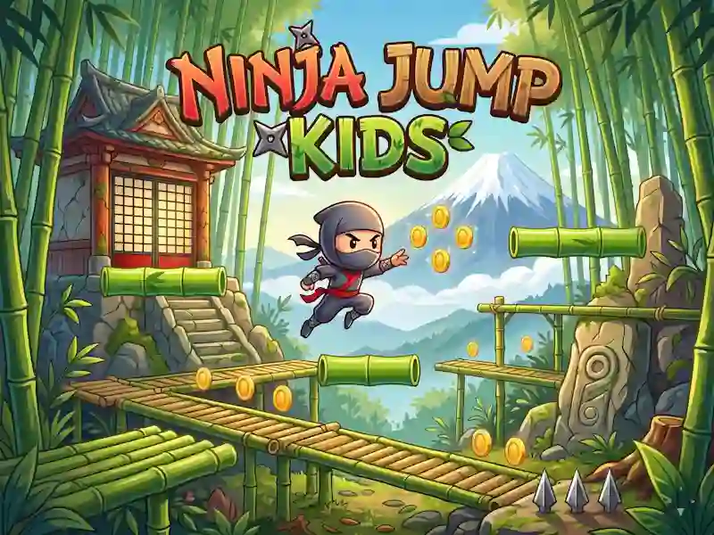 שפּיל Ninja Jump Kids אָנליין