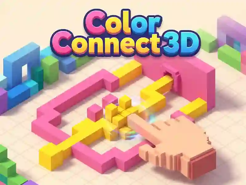 שפּיל Color Connect 3D אָנליין