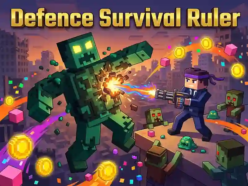 שפּיל Defence Survival Ruler אָנליין