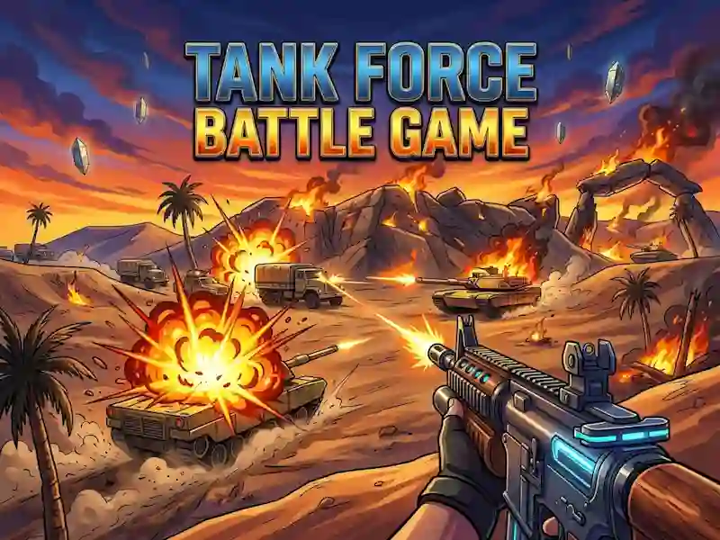 שפּיל Tank Force Battle Game אָנליין