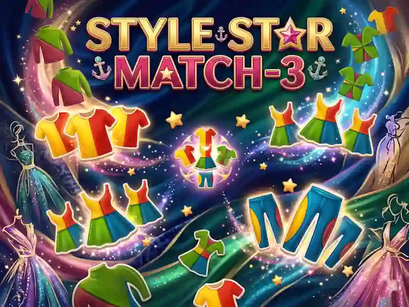 שפּיל Style Star Match-3 אָנליין