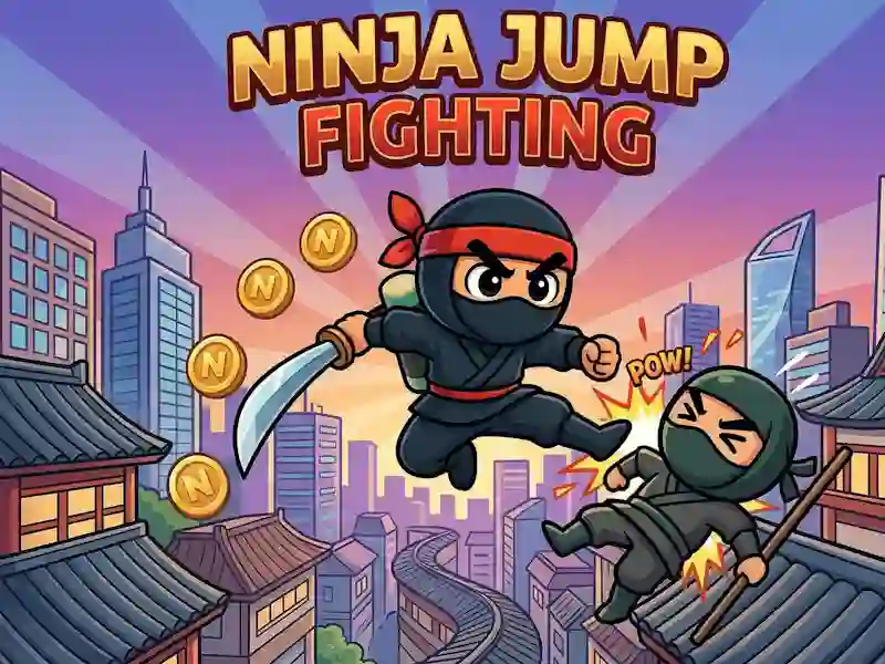 שפּיל Ninja Jump fighting אָנליין