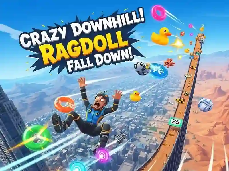 שפּיל !ליכנוַאד עגושמ Ragdoll Fall Down! אָנליין