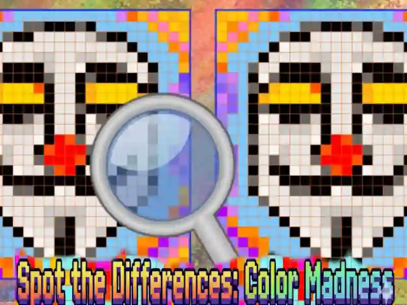 שפּיל Spot the Differences Color Madness אָנליין