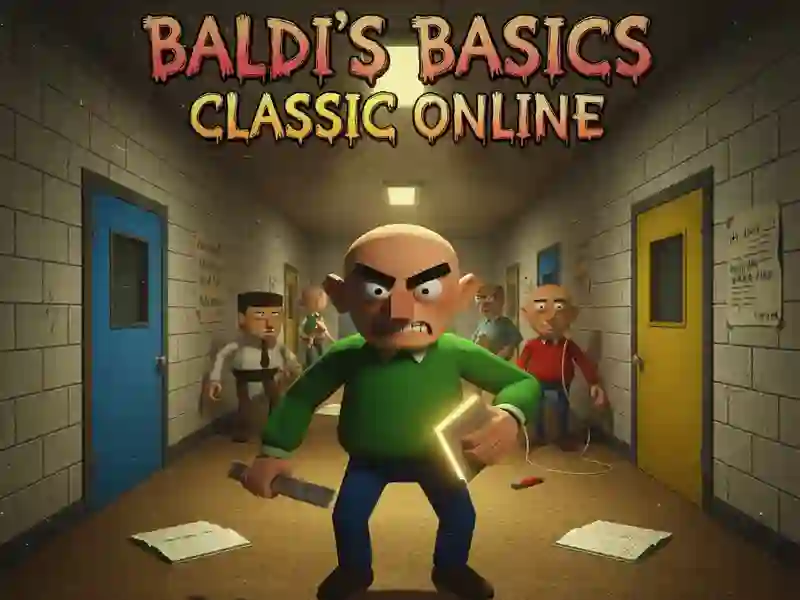 שפּיל Baldi's Basics Classic Online אָנליין