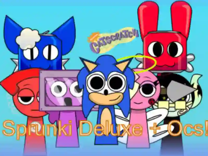 שפּיל Sprunki Deluxe + Ocs! אָנליין