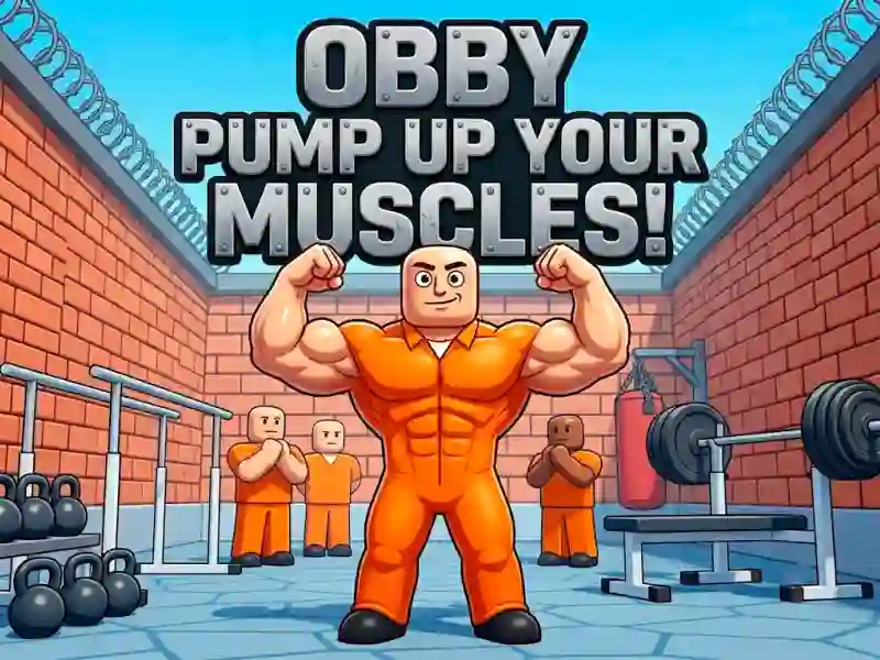 שפּיל Obby Pump Up Your Muscles! אָנליין