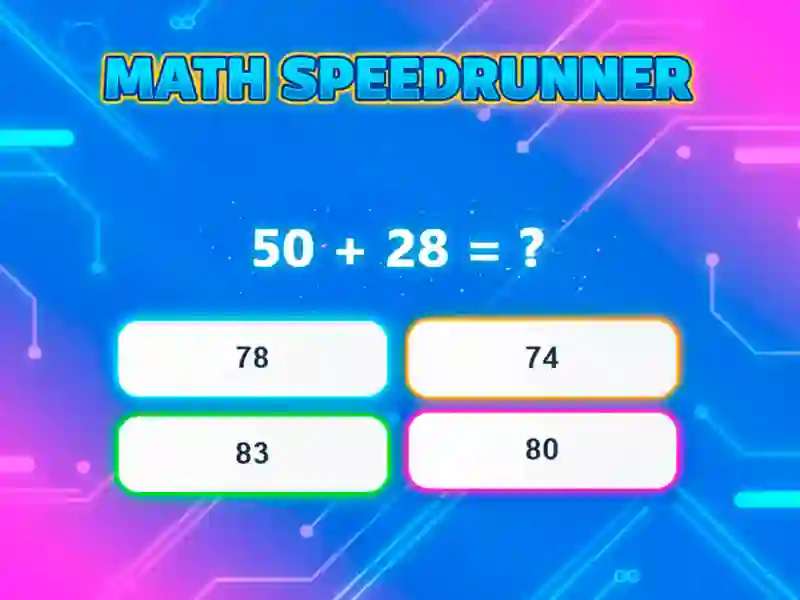 שפּיל Math Speedrunner אָנליין