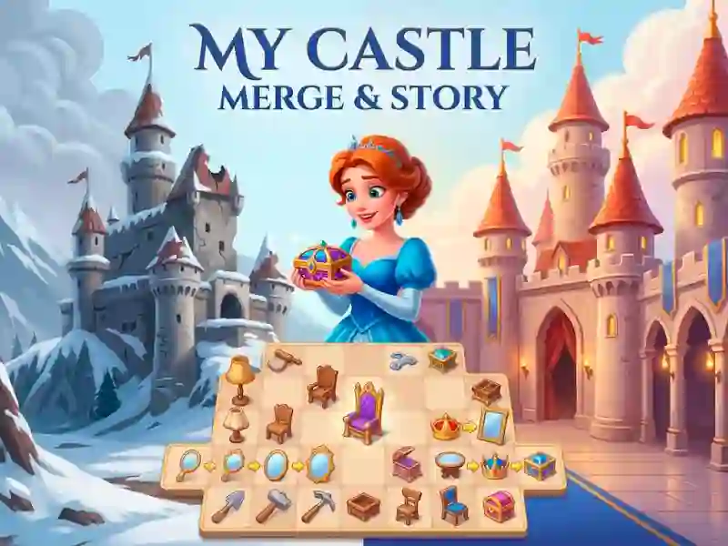 שפּיל My Castle. Merge & Story אָנליין