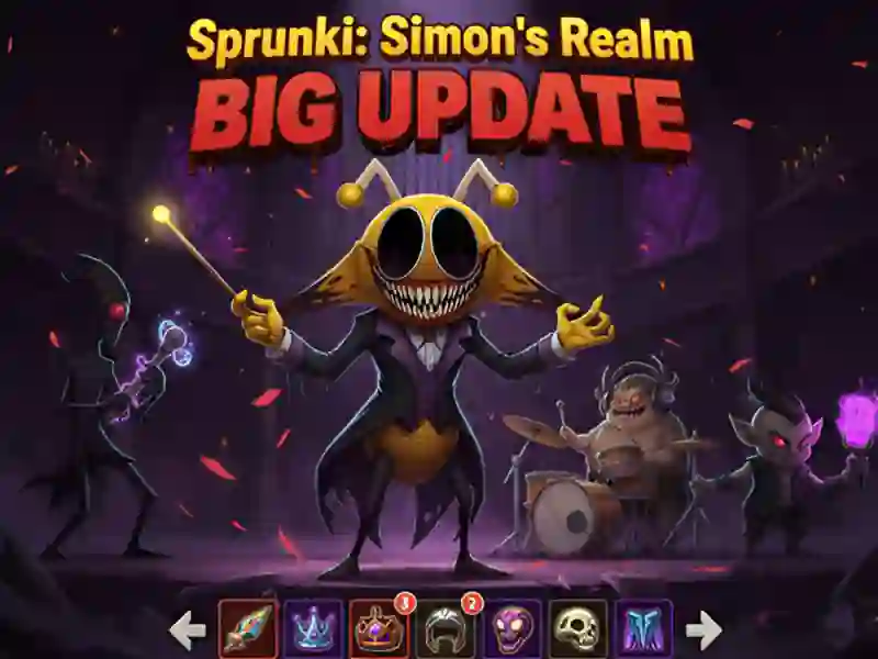 שפּיל Sprunki: Simon's Realm Big Update אָנליין