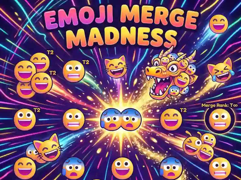 שפּיל Emoji Merge Madness אָנליין