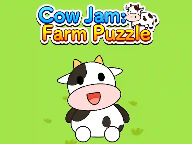 שפּיל Cow Jam Farm puzzle אָנליין