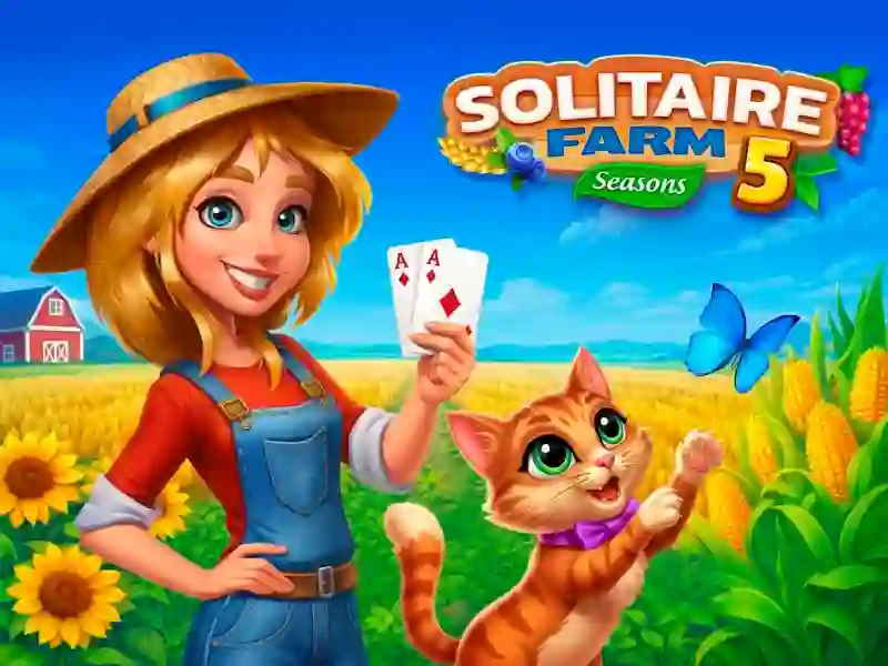 שפּיל Solitaire Farm Seasons 5 אָנליין