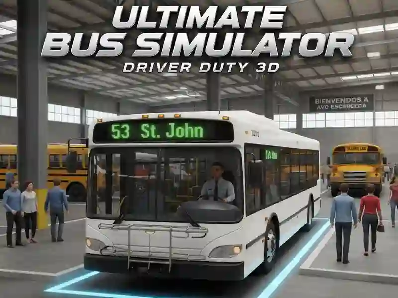 שפּיל Ultimate Bus Simulator Driver Duty 3D אָנליין