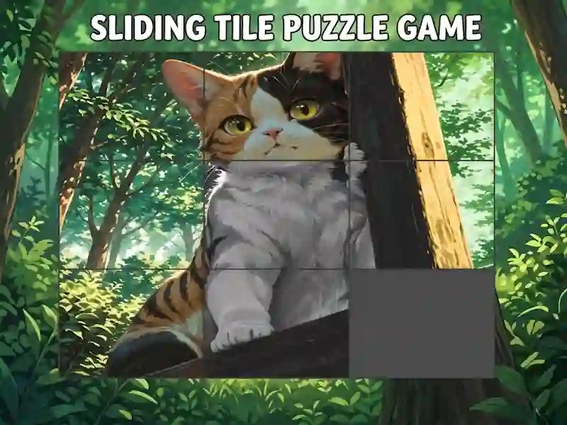 שפּיל Sliding Tile Puzzle Game אָנליין