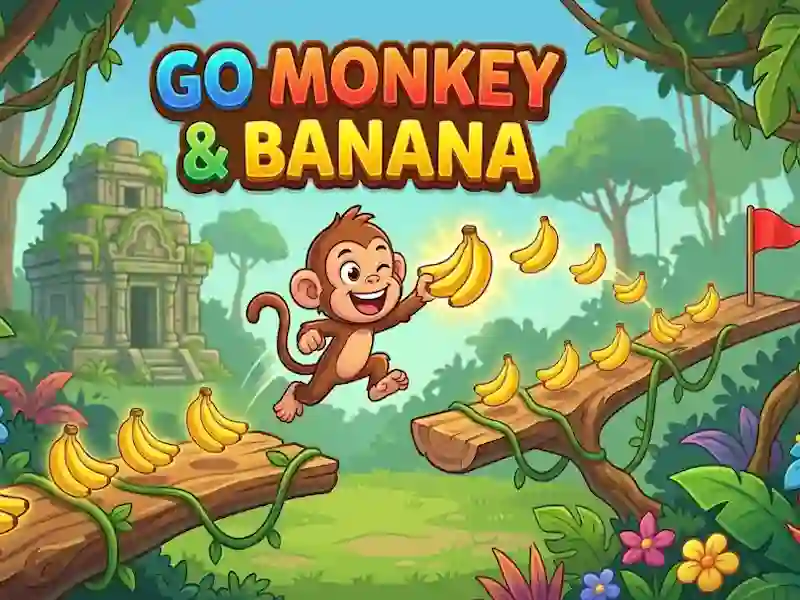 שפּיל Go monkey & Banana אָנליין