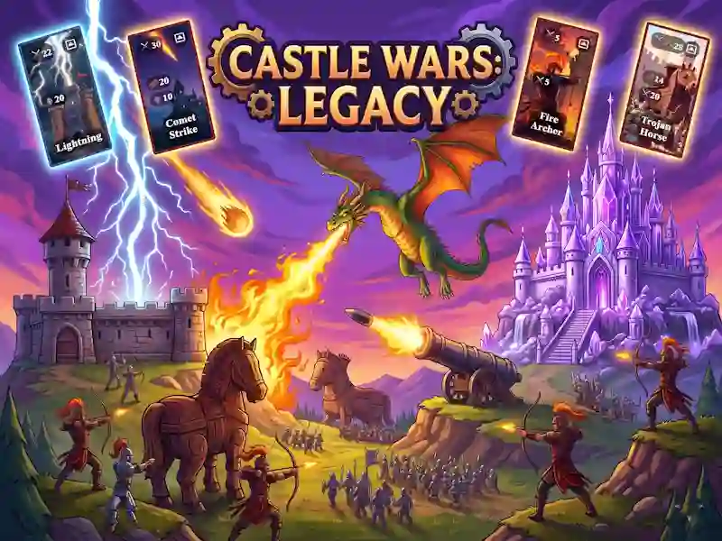 שפּיל Castle Wars: Legacy אָנליין