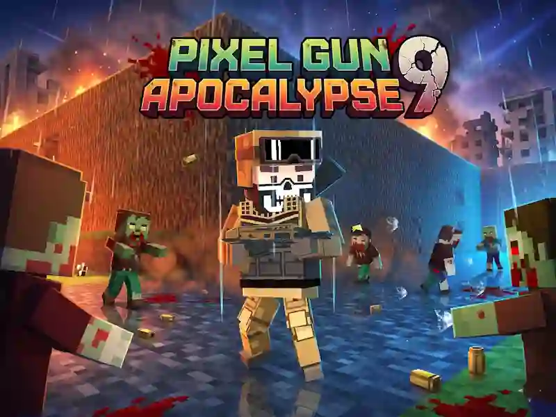 שפּיל Pixel gun apocalypse 9 אָנליין