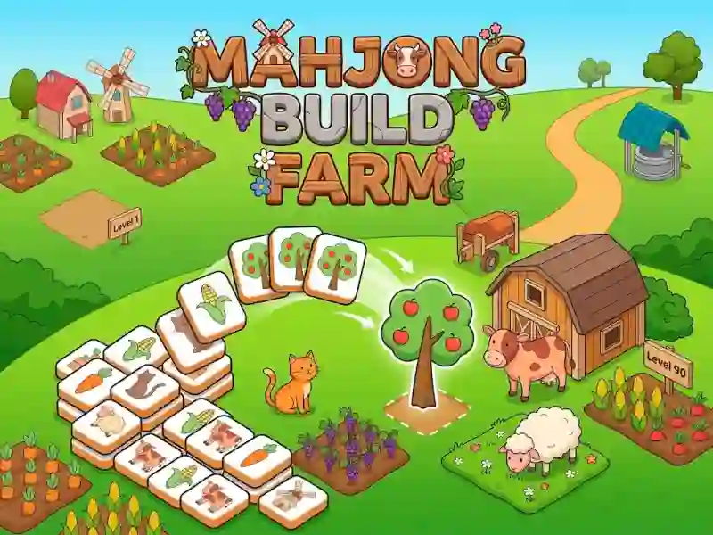 שפּיל Mahjong Build Farm אָנליין