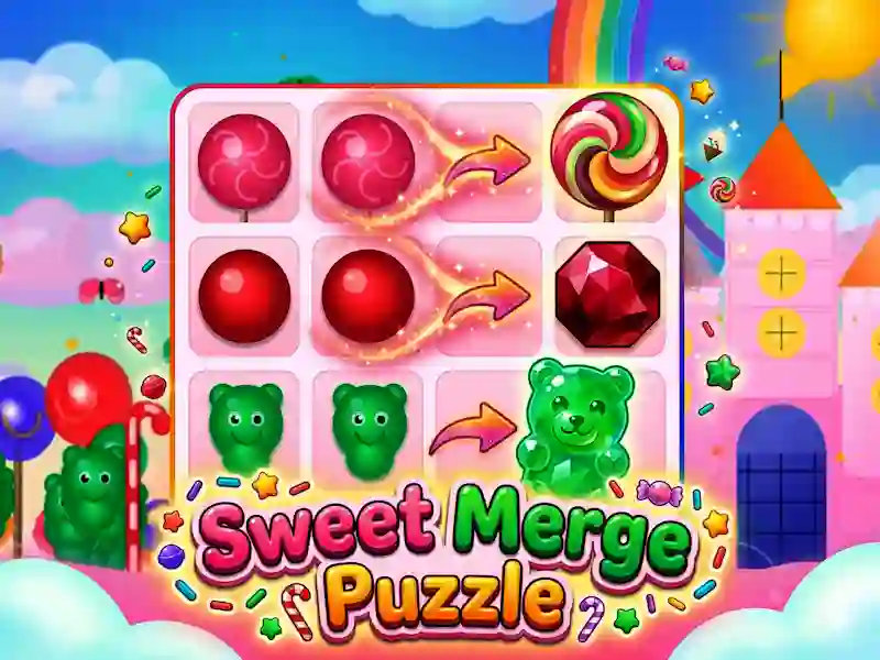 שפּיל Sweet Merge Puzzle אָנליין