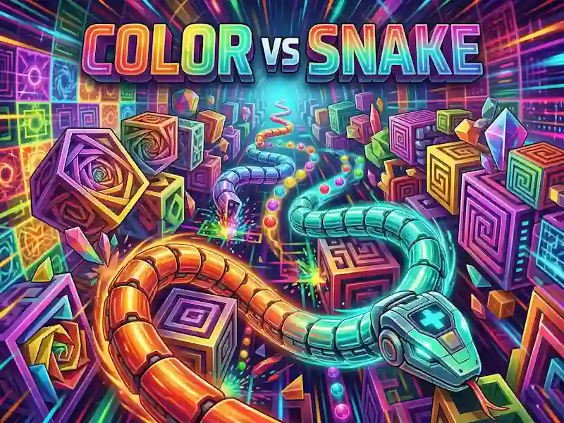 שפּיל Color vs Snake אָנליין