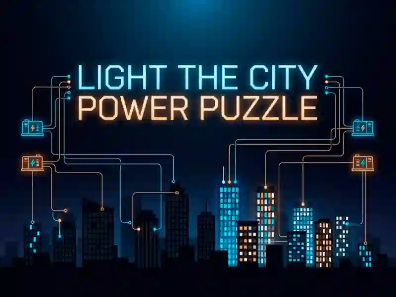שפּיל Light the City Power Puzzle אָנליין