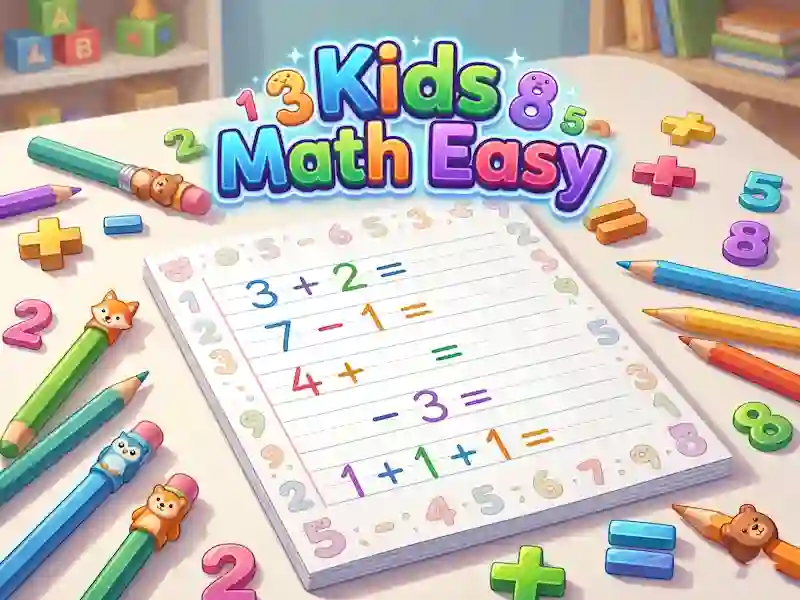 שפּיל Kids Math Easy אָנליין