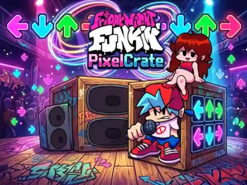 שפּיל Friday Night Funkin PixelCrate אָנליין